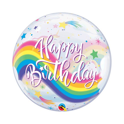 Happy Birthday Unicorn & Rainbows