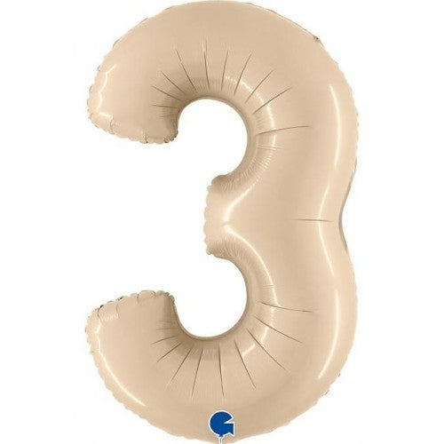 Helium folie cijfer cream