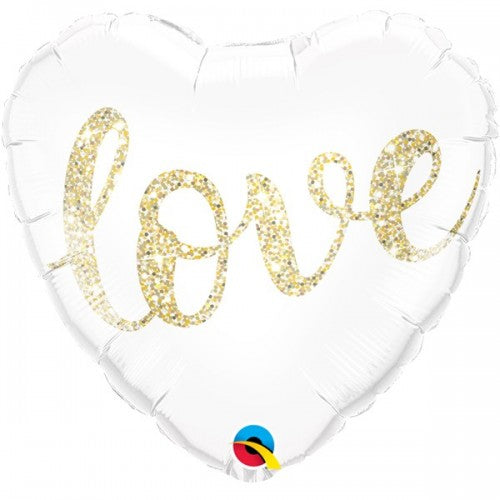 Love Glitter Gold
