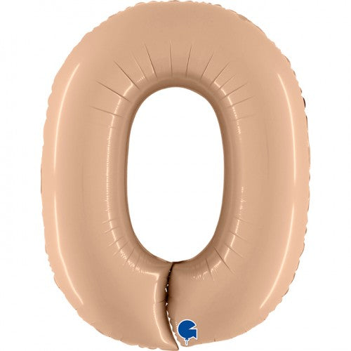Helium folie cijfer nude