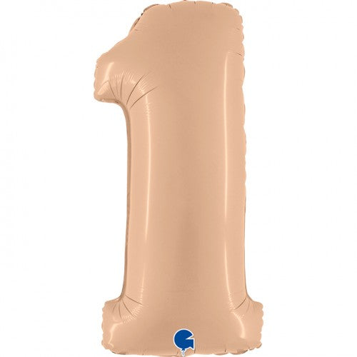 Helium folie cijfer nude