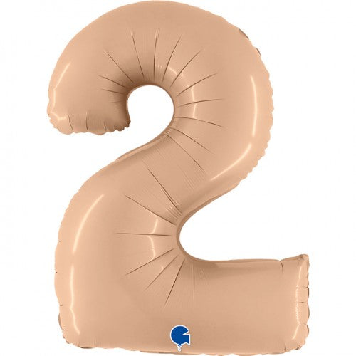 Helium folie cijfer nude