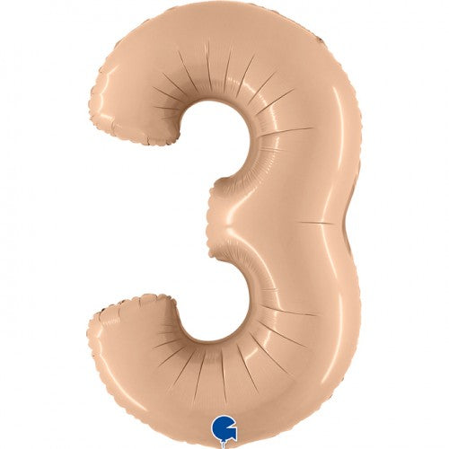 Helium folie cijfer nude