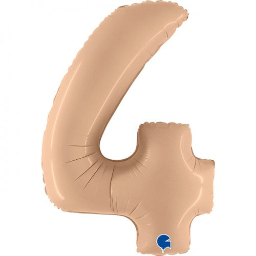 Helium folie cijfer nude