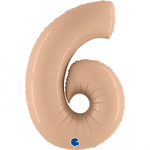 Helium folie cijfer nude