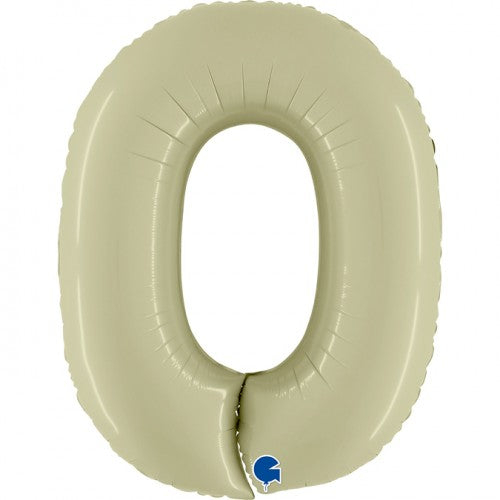 Helium folie cijfer olive green