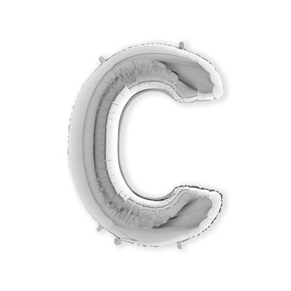 Folie Letters 102 cm zilver
