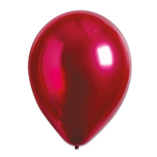 Satin chrome ballon 12 inch (30cm)