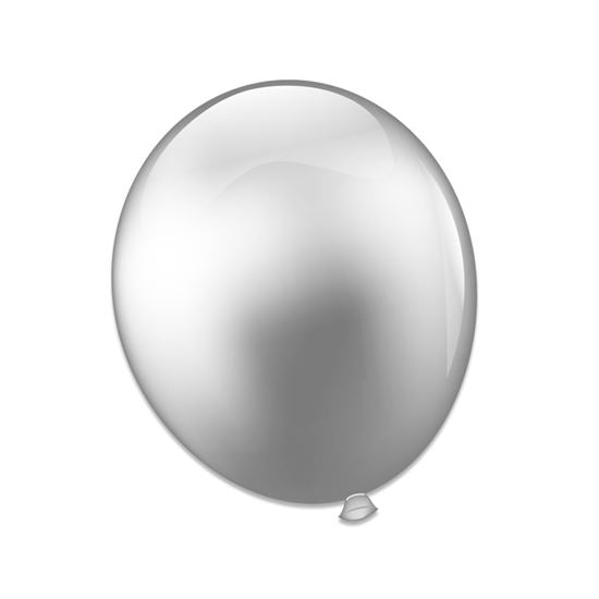 Platinum chrome ballon 12 inch (30cm)