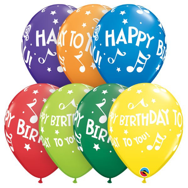 Happy Birthday Helium ballon