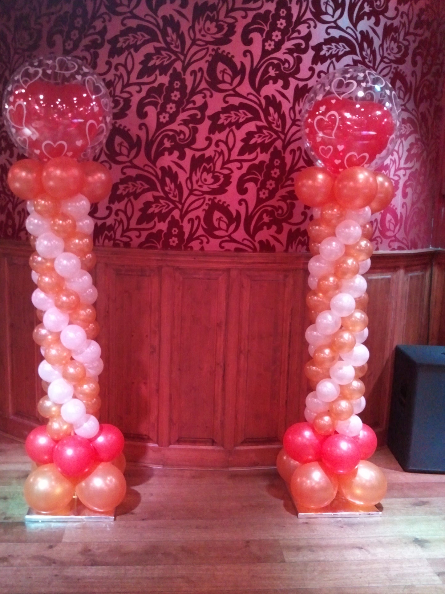 Ballonnen Pilaar Met Top Ballon