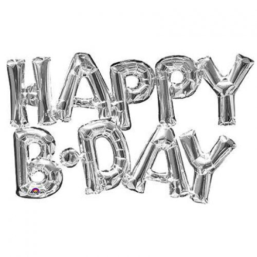 Foliescript  'Happy B-day'
