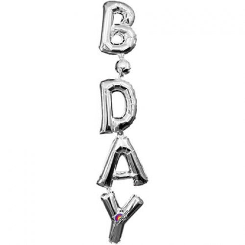 Kopie van Foliescript 'B-Day' Vertical