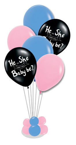 Ballonstandaard Met Ballonstokjes Bedrukte Ballonnen