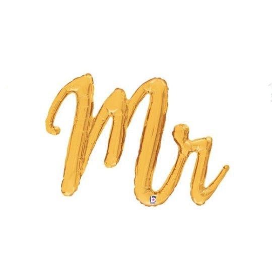MR. Gold Foil Script