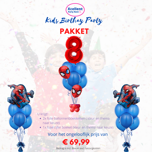 KIDS BIRTHDAY PARTY PAKKET