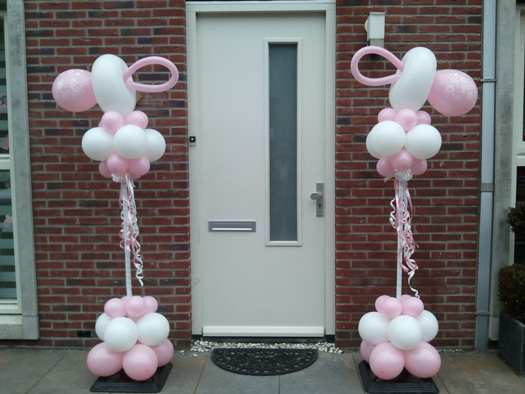 Ballonnen Pilaar Met Top Ballon