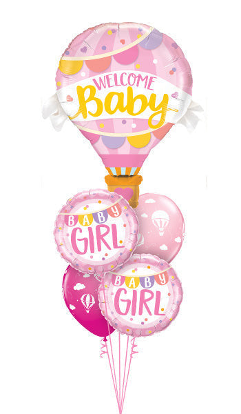 Hot Air Baby Girl Ballonboekt