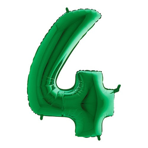 Helium folie cijfer groen