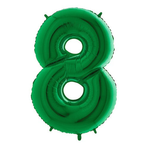 Helium folie cijfer groen