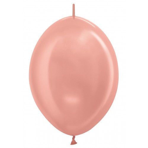 Metallic Link O Loon ballonnen 12 inch (30cm)