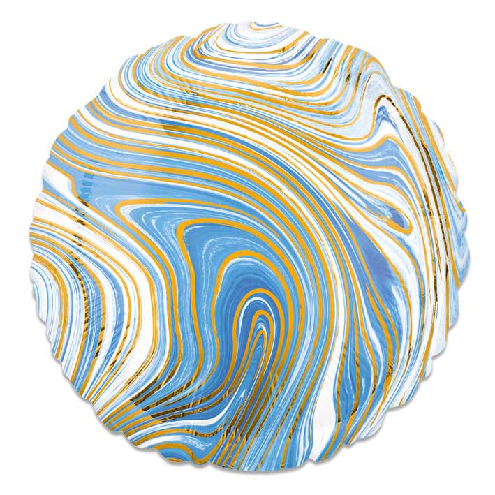 Folieballon Marblez rond