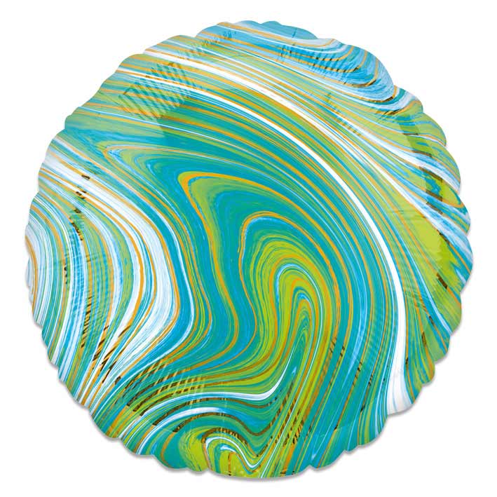 Folieballon Marblez rond