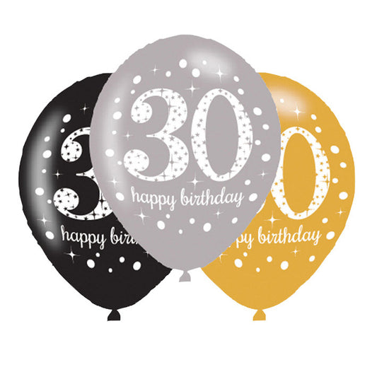 Latex bedrukt 30 Jaar