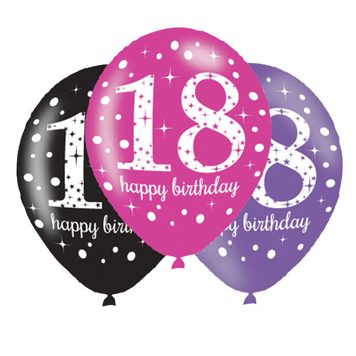 Latex bedrukt 18 Jaar