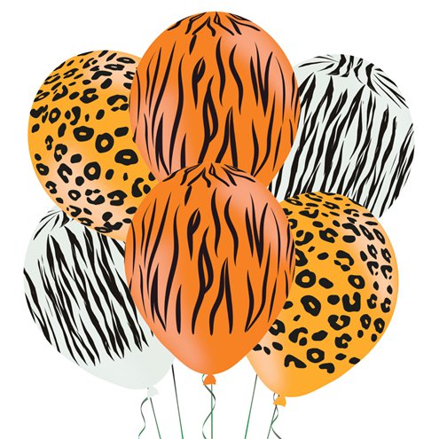 Jungle Dieren Print 11 inch (28 cm)