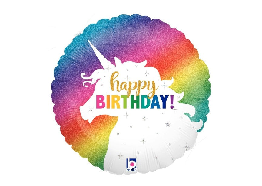 Birthday Glittering Unicorn
