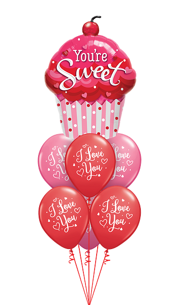 For My Sweetie Ballonboeket