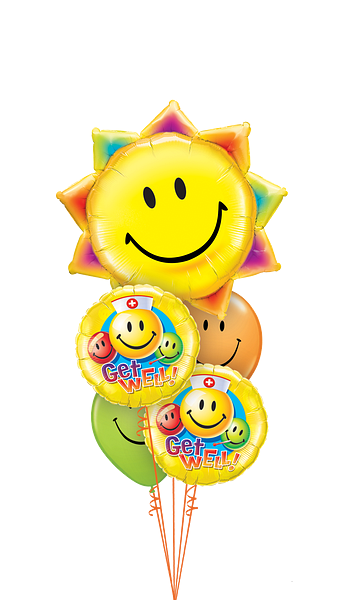 Get Well Ballonboeket