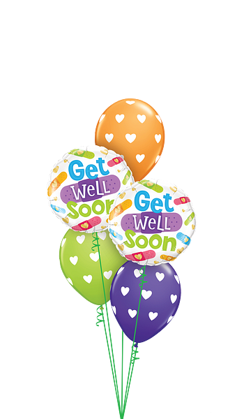 Get Well Soon Bandages Ballonboeket