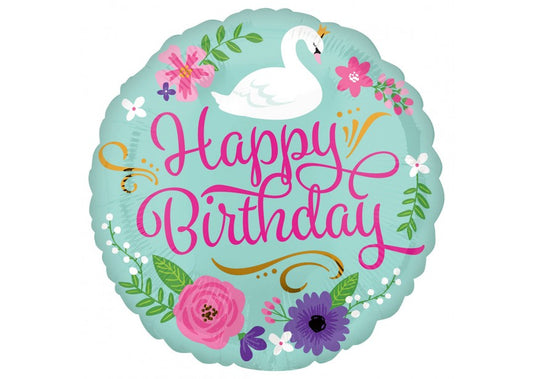 Happy Birthday - Beautiful Swan