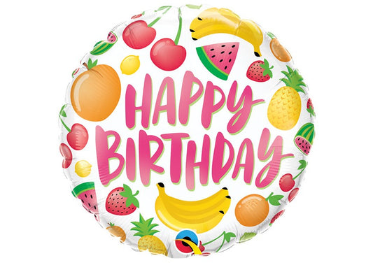 Happy Birthday - Fruits