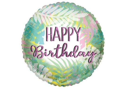 Happy Birthday - Leaves