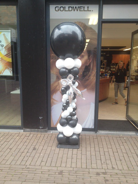Ballonnen Pilaar Met Top Ballon
