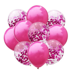 Ballonboeket Confetti Fuchsia