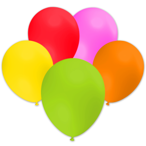Helium Ballon Neon Kleur