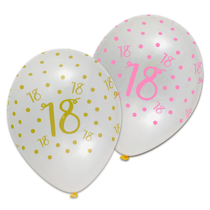 Latex bedrukt 18 Jaar