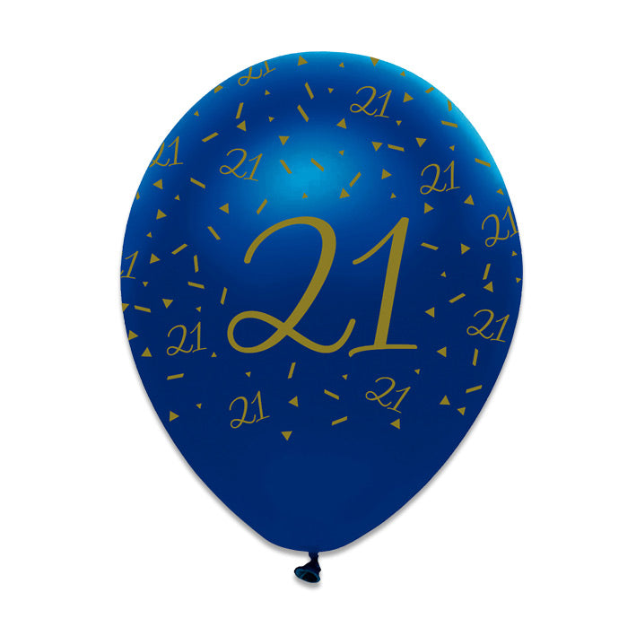 Latex bedrukt 21 Jaar