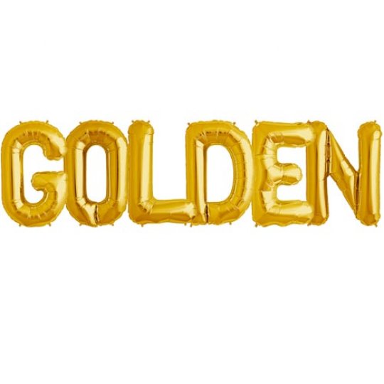 Golden - Foil Letter