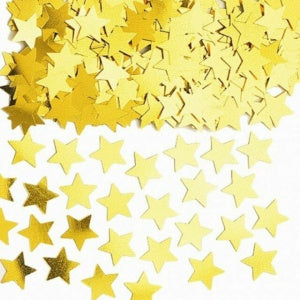 Confetti metallic star