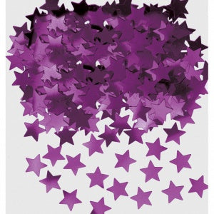 Confetti metallic star