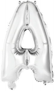 Folie Letters 36 cm zilver