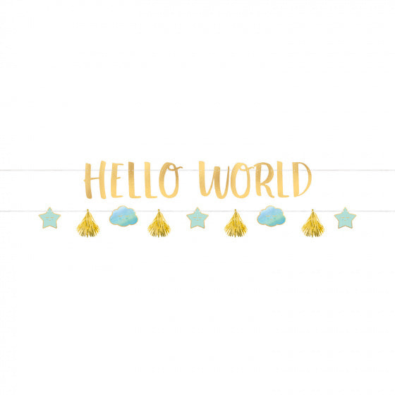 Letterslinger 'Hello World'
