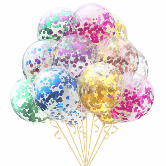 Helium Ballon Met Confetti