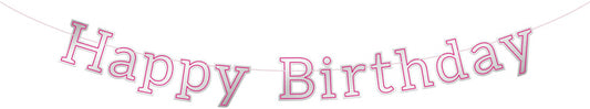 Letterslinger Glossy Pink / Gold