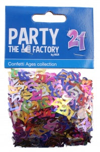 Confetti metallic leeftijd